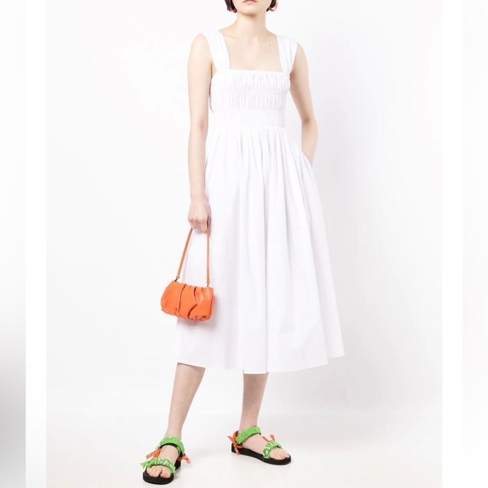 STAUD White Dress